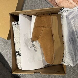 UGG Women's Tan Ankle Boots